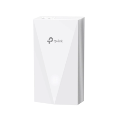 TP-Link Omada EAP655 WiFi 6 avec plaque murale AX3000 4 ports Gigabit 2 antennes PoE Point d'accès
