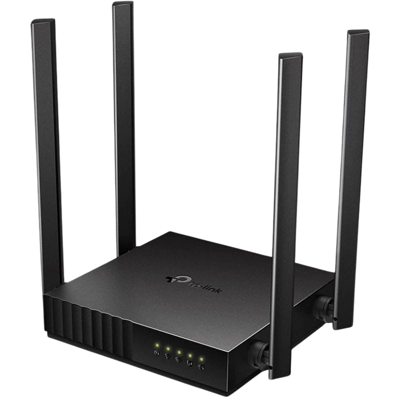 TP-Link Archer C54 Ethernet rapide Double bande (2,4 GHz/5 GHz) Noir WiFi 5 867Mbps 4 ports Routeur sans fil