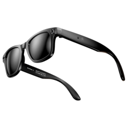 W600 Noir avec caméra IP65 Bluetooth Lunettes connectées