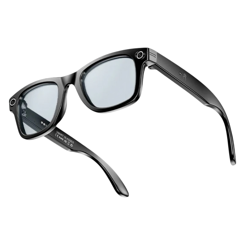 W600 Transparent avec caméra IP65 Bluetooth Lunettes connectées