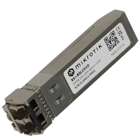 Module émetteur-récepteur réseau Mikrotik XS+85LC01D Fibre optique 25000 Mbit/s SFP28 850 nm