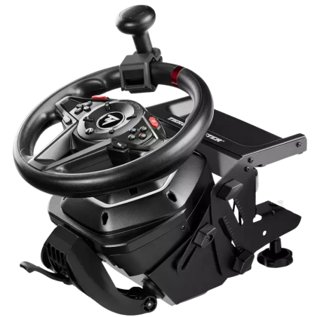 Thrustmaster T128 Simtask Pack PS5/PS4/PC et pédalier Force Feedback palettes de vitesse 13 boutons Volant de simulation