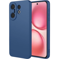 Coque Vivo X200 FE Square Liquid Premium Bleu