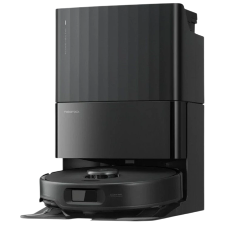 Roborock Qrevo Edge 5V1 Noir 18500Pa LiDAR lavage autovidage autonettoyage 190 min 5200mAh Robot aspirateur