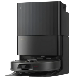 Roborock Qrevo 5AE Noir 12000Pa LiDAR lavage mops rotatifs autovidage 180 min 5200mAh Robot aspirateur