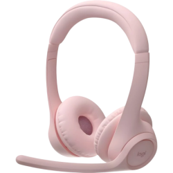 Logitech Zone 300 Rose Bluetooth 5.3 20h Multipoint Écouteurs sans fil