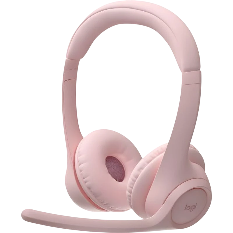 Logitech Zone 300 Rose Bluetooth 5.3 20h Multipoint Écouteurs sans fil