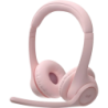 Logitech Zone 300 Rose Bluetooth 5.3 20h Multipoint Écouteurs sans fil