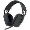 Logitech Zone Vibe 100 Gris Arceau Bluetooth 5.2 20h Multipoint Casque sans fil