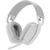 Logitech Zone Vibe 100 Blanc Arceau Bluetooth 5.2 20h Multipoint Casque sans fil