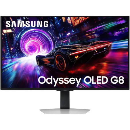 Samsung Odyssey G8 G81SF Argent 32 pouces 4K OLED 240Hz 3ms Écran