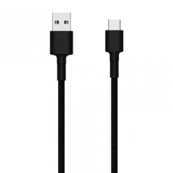 Câble tressé Xiaomi USB 3.0 vers USB Type C Noir 1M