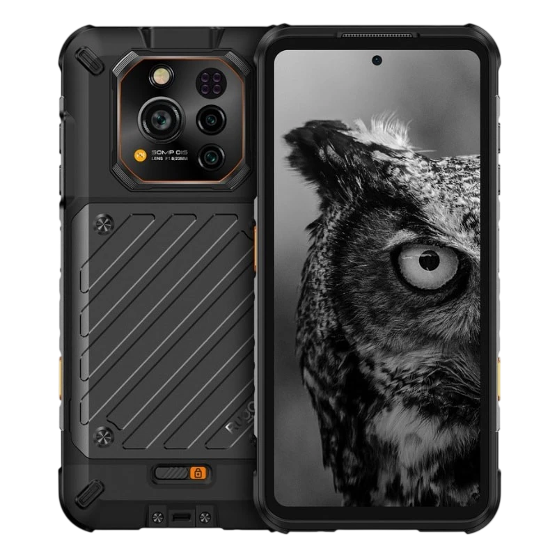 Ulefone RugOne Xever 7 5G 12GB/512GB Noir Rugged IP68/IP69K 6,67 pouces IPS 120Hz 64MP 5500mAh 33W NFC