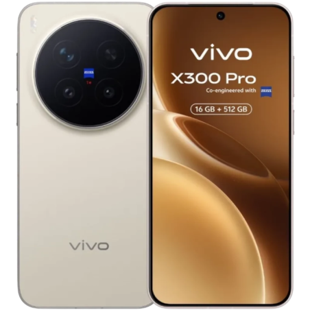 Vivo X300 Pro 5G 16GB/512GB Marron 6,78 pouces AMOLED 120Hz 200MP 5440mAh 90W NFC
