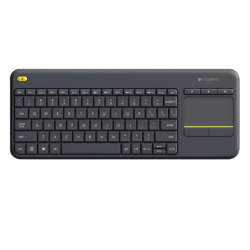 Logitech K400 Plus avec Touch Keyboard Noir Clavier à membrane sans fil