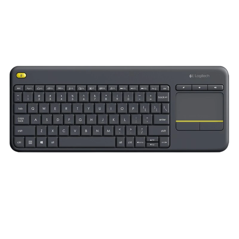 Logitech K400 Plus avec Touch Keyboard Noir Clavier à membrane sans fil