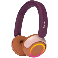 Philips TAK4200MP/00 Orange pour enfants Arceau Bluetooth 5.4 Multipoint Casque sans fil