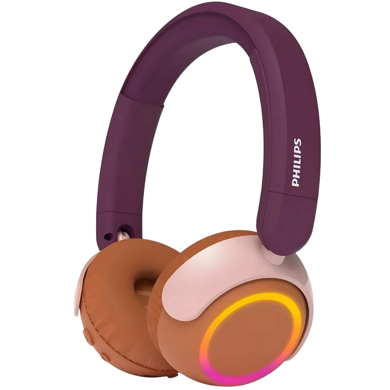 Philips TAK4200MP/00 Orange pour enfants Arceau Bluetooth 5.4 Multipoint Casque sans fil