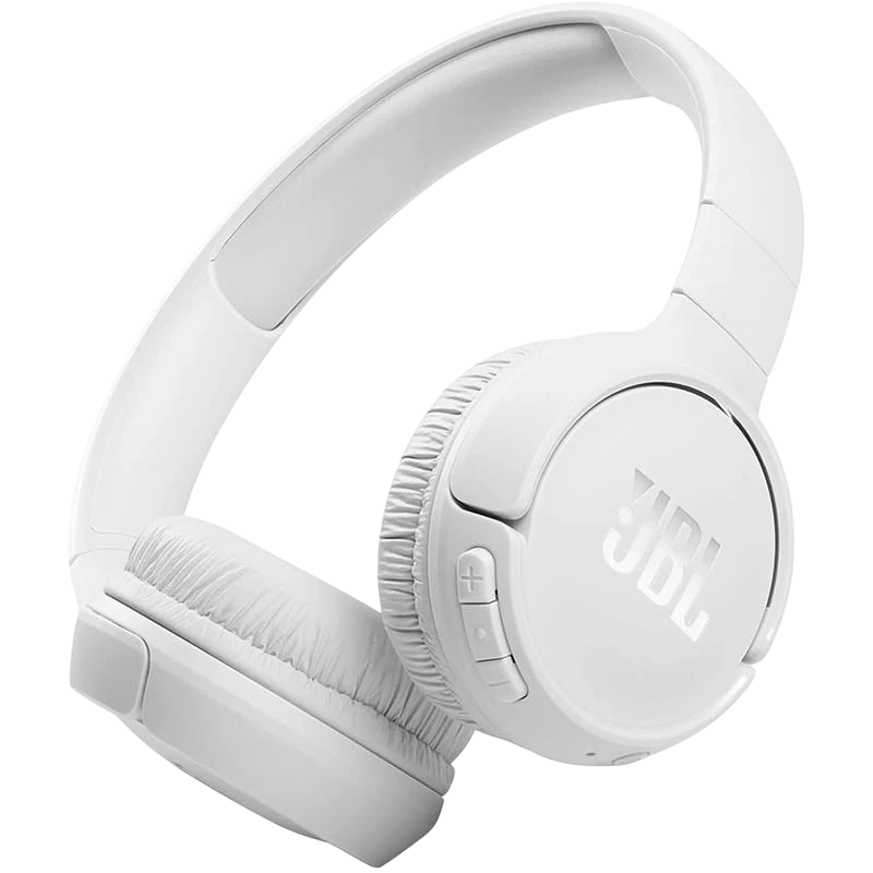 JBL Tune 510BT Blanc Arceau Bluetooth 5.0 40h Multipoint Casque sans fil