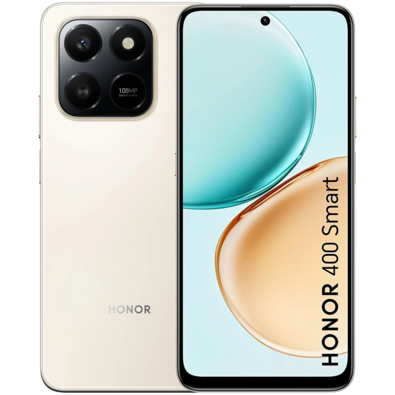 Honor 400 Smart 4G 6GB/128GB Doré 6,77 pouces LCD 120Hz 50MP 6500mAh 35W NFC