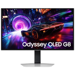 Samsung Odyssey G8 G81SF Argent 27 pouces 4K OLED 240Hz 3ms Écran