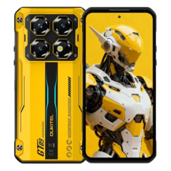 Oukitel WP60 5G 8GB/256GB Jaune Rugged IP68/IP69K 7,2 pouces IPS 120Hz 108MP 10000mAh 33W NFC