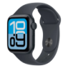 Apple Watch SE 3 GPS 40 mm Minuit avec bracelet sport Noir S/M