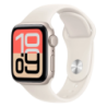Apple Watch SE 3 GPS + Cellular 40 mm Blanc stellaire avec bracelet sport Blanc M/L