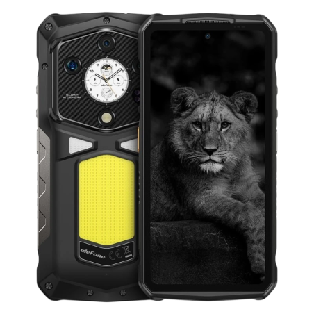 Ulefone Armor 29 Pro 5G 16GB/512GB Noir Rugged IP68/IP69K 6,67 pouces AMOLED 120Hz 64MP 21200mAh 120W NFC