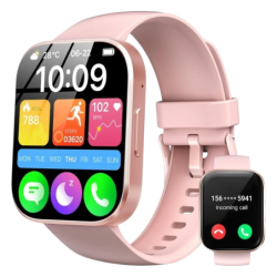 Oukitel BT103 Rose/Doré 1,91 pouces 5 jours +100 sports IP67 Smartwatch