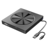 Graveur CD/DVD externe 8 en 1 avec USB-C/A/MicroSD