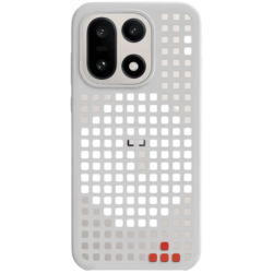 Coque magnétique OnePlus 15 Hole-patterns Gris