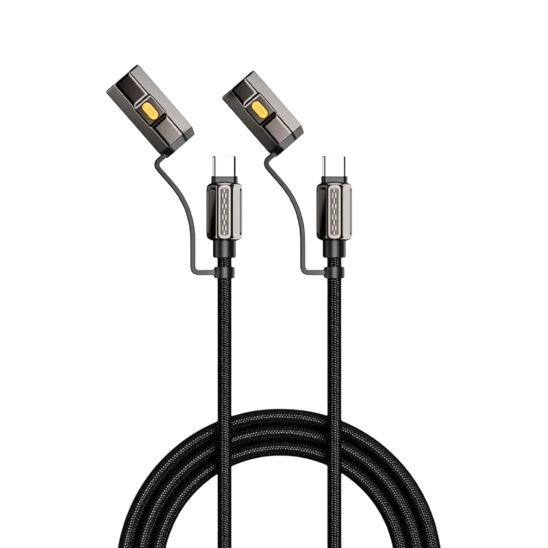 Câble ultra-résistant à charge rapide 3 en 1 240 W USB-C
