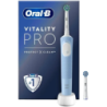 Oral-B Vitality Pro - Brosse à dents électrique bleue avec 1 tête de rechange
