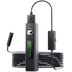 Endoscope WiFi 8 mm Auto Focus 5 MP (Android/iPhone) – Câble flexible – 3,5 m