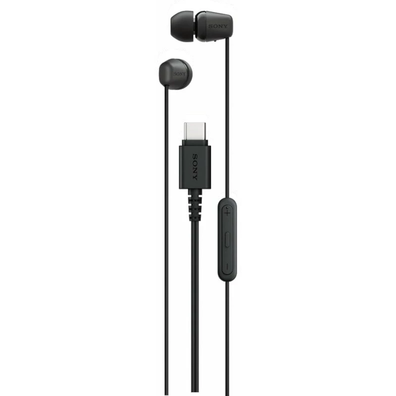 Sony IER-EX15C USB-C Noir In-Ear avec micro Écouteurs