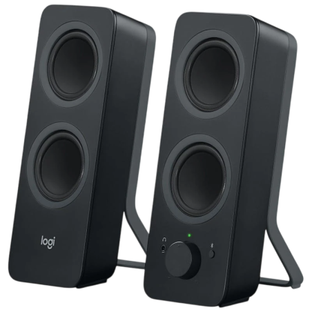 Logitech Z207 Noir 5W entrée AUX Bluetooth 4.1 Enceintes PC