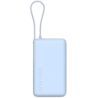 Xiaomi Power Bank Bleu Glacier avec câble intégré 10000mAh 67W