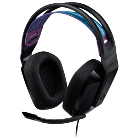 Logitech G G335 Noir Arceau avec micro Casque gaming