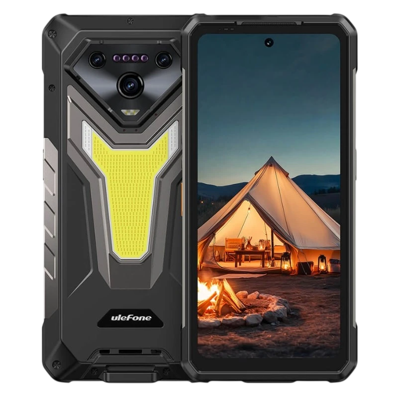 Ulefone Armor 34 Plus 5G 16GB/512GB Rugged IP68/IP69K 6,95 pouces IPS 120Hz 64MP 25500mAh 66W NFC
