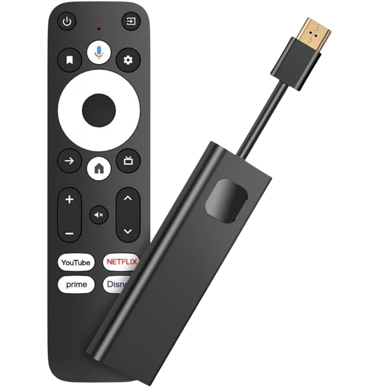 UBISHENG GD1 2GB/16GB Android 4K WiFi doble banda Bluetooth 5.0 S905Y4 TV Stick
