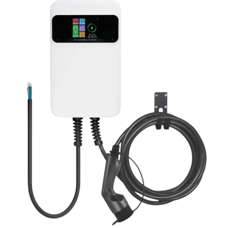 Chargeur pour voiture électrique Besen SQ20-22KW-APP Blanc 32A Type 2 triphasé IP66