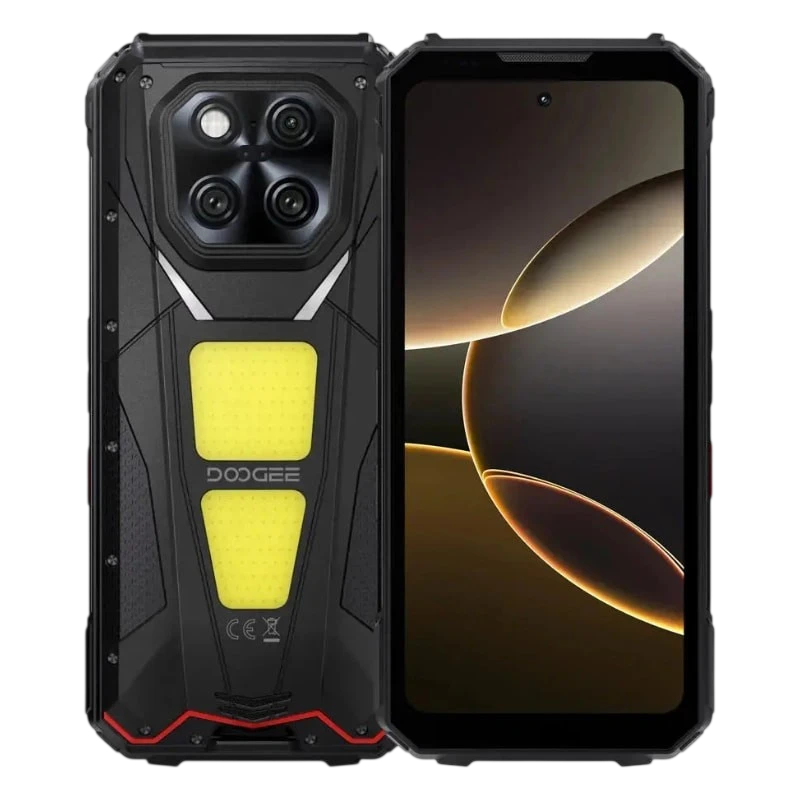 Doogee V Max LR 5G 16GB/512GB Noir Rugged IP68/IP69K 6,78 pouces IPS 120Hz 200MP 20500mAh 45W NFC