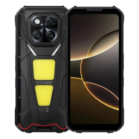Doogee V Max LR 5G 16GB/512GB Noir Rugged IP68/IP69K 6,78 pouces IPS 120Hz 200MP 20500mAh 45W NFC