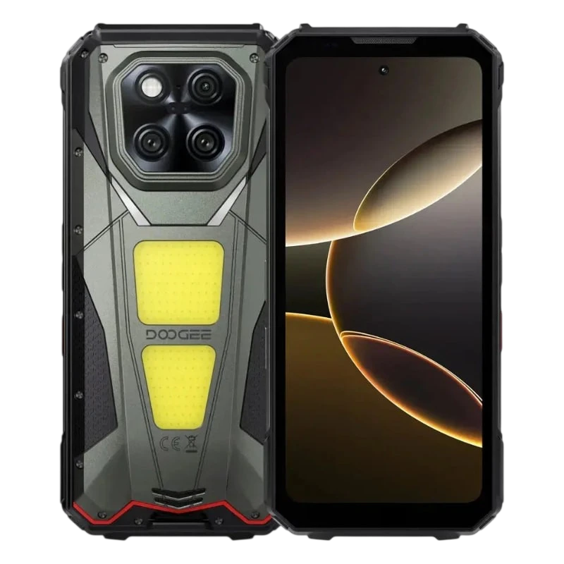 Doogee V Max LR 5G 16GB/512GB Gris Rugged IP68/IP69K 6,78 pouces IPS 120Hz 200MP 20500mAh 45W NFC