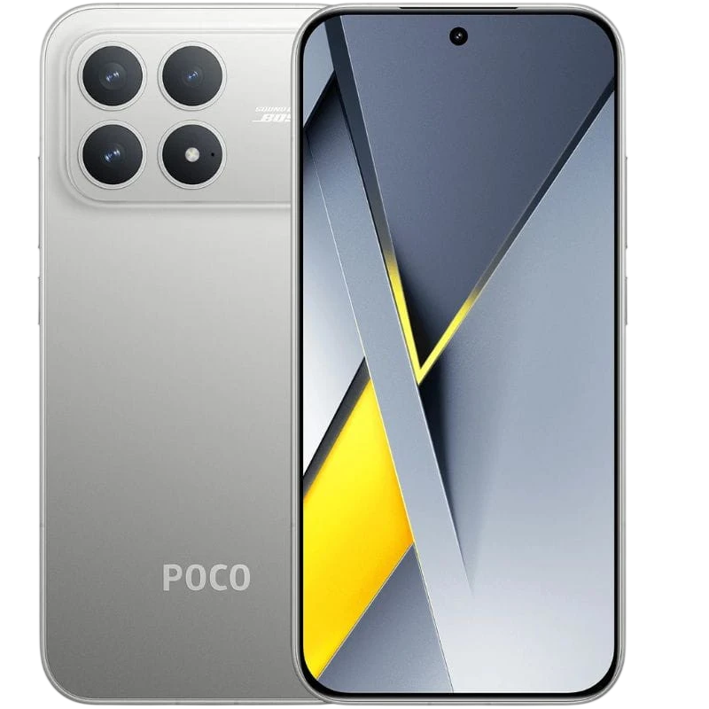 Xiaomi Poco F8 Pro 5G 12GB/512GB Argent 6,59 pouces OLED 50MP 6210mAh 100W NFC