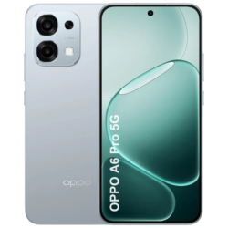 OPPO A6 Pro 5G 8GB/256GB Argent 6,57 pouces AMOLED 120Hz 50MP 6500mAh 80W NFC