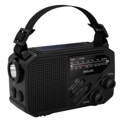Philips TAR1609/00 Analogique avec Lampe torche FM Radio portable