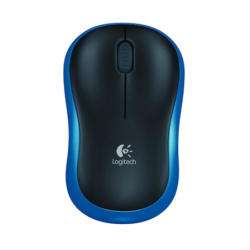 Logitech M185 Bleu 1000 DPI 3 boutons Souris sans fil