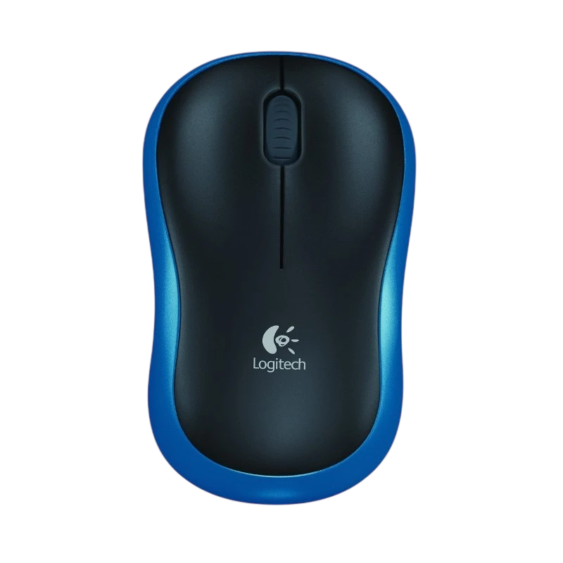 Logitech M185 Bleu 1000 DPI 3 boutons Souris sans fil